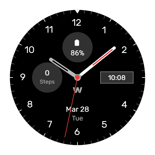 WES2 - Casual  Watch Face