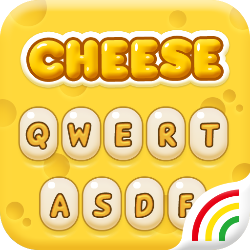 Gold Cheese Keyboard Theme - E