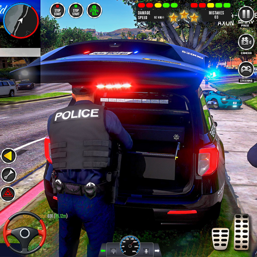 Cop Police Car Driving Game 3D