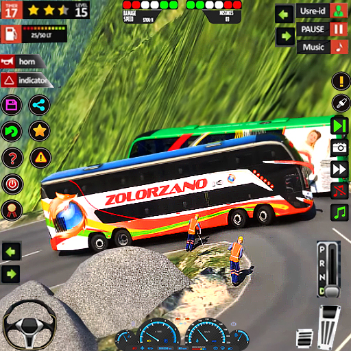 Uphill Bus Simulator Games 3d