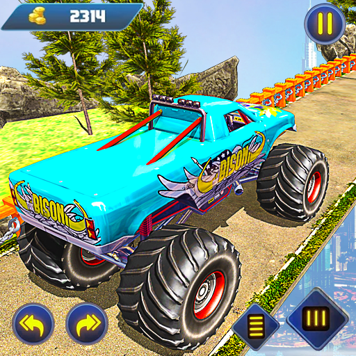 Monster Truck Stunt Games 3D