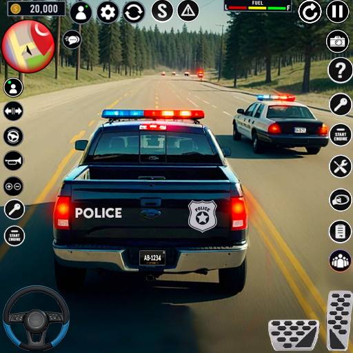 Cop Car Chase 3D Police Car