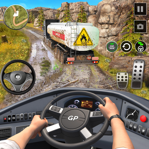 Oil Truck Games: Driving Games