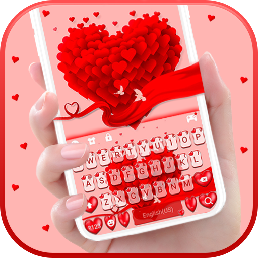 Valentine Red Hearts Theme