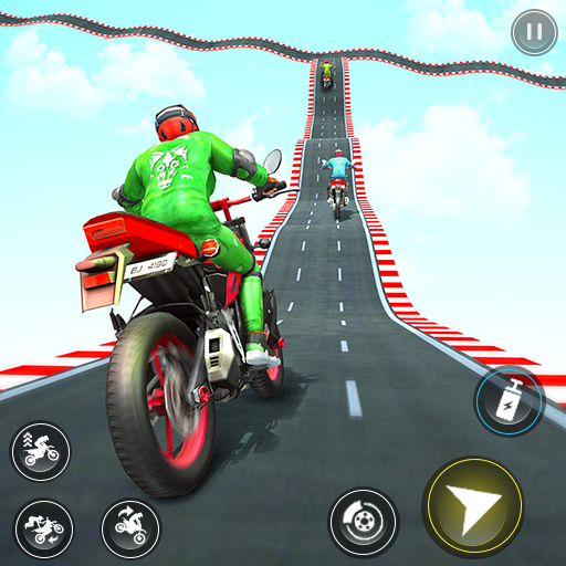 Tricky Bike Stunt Racing Games