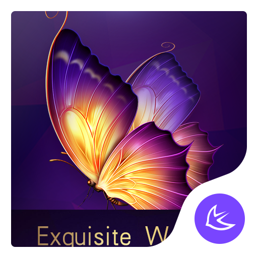 Exquisite Purple theme for And