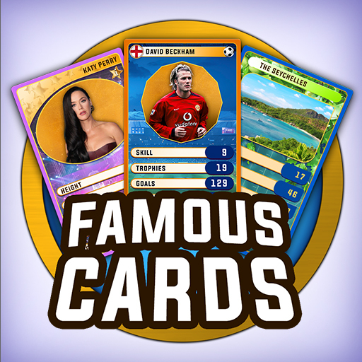 Famous cards - Capture game