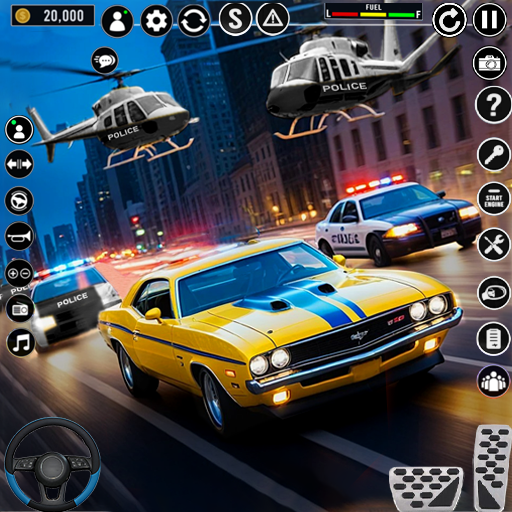 Cop Car Chase 3D Police Car