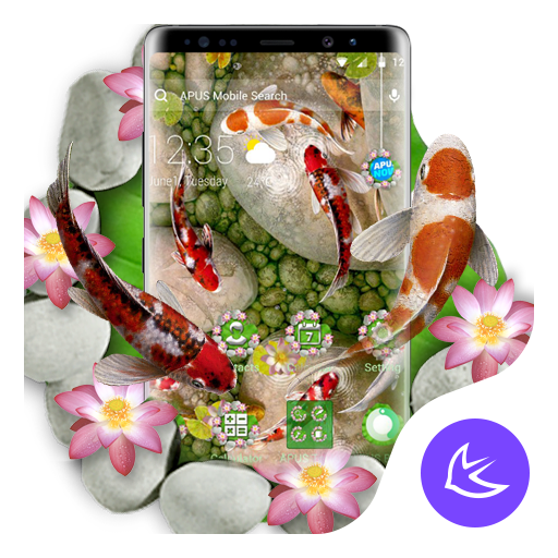 Koi Fish--APUS Launcher Free T