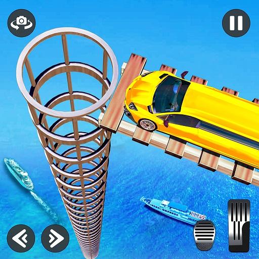 GT Car Stunts Mega Ramp Car Games