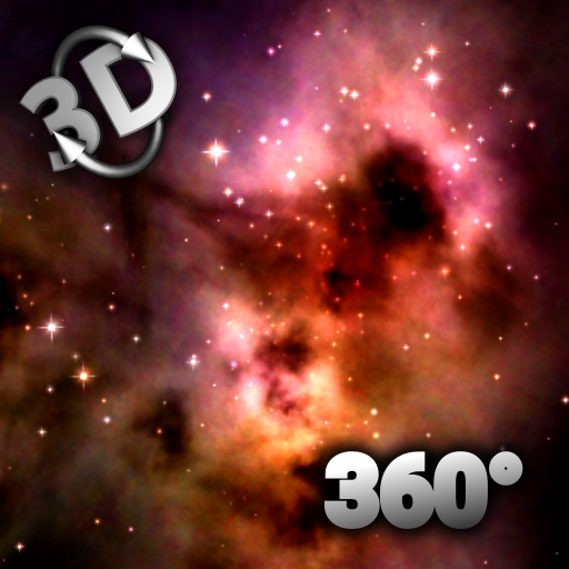 Space! Stars & Clouds 3D