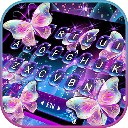 Neon Butterfly Theme