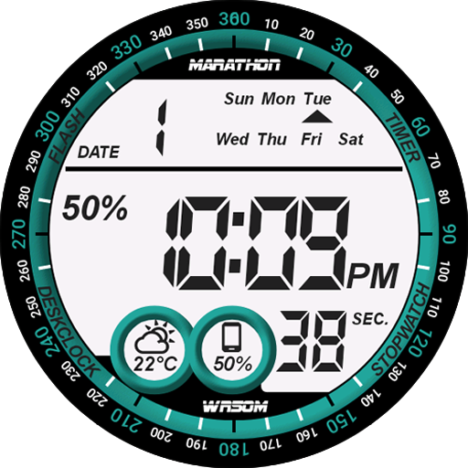 Digital One Watch Face