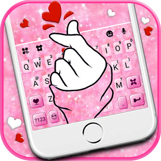 Romantic Hand Love Keyboard Th