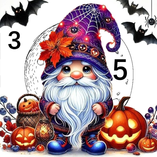 Fairytale Color by number game