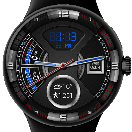 Dashing Gears HD WatchFace