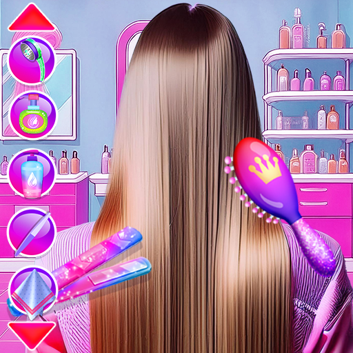 Hair Salon and Dress Up Girl