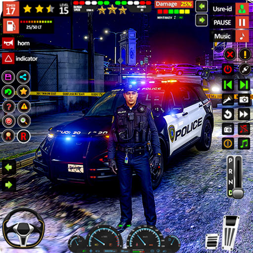 US Police Car Games 3D