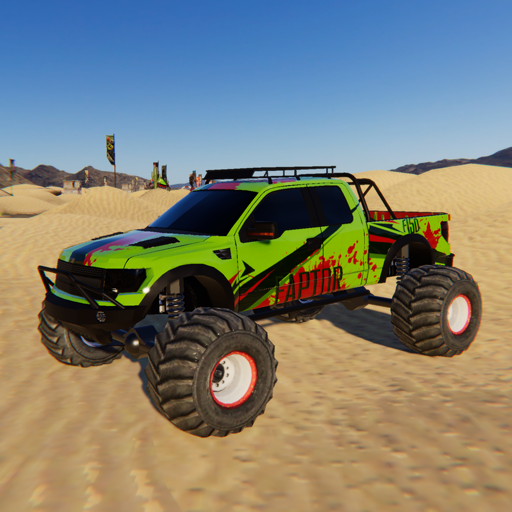 3D Monster Trucks Racing Games