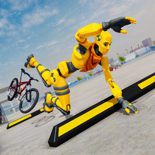 Ragdoll BMX Rush Crash