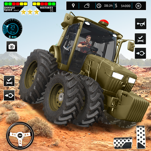 Farming Games: Tractor Driving