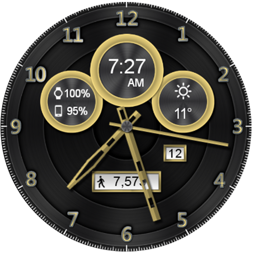 Black Darkness HD WatchFace