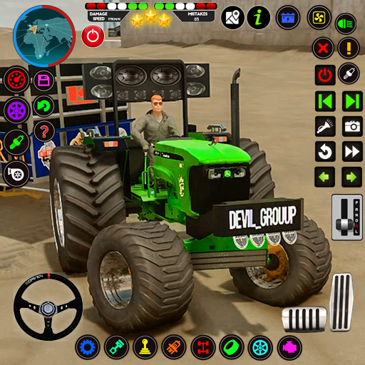 Tractor Driving - Tractor Game