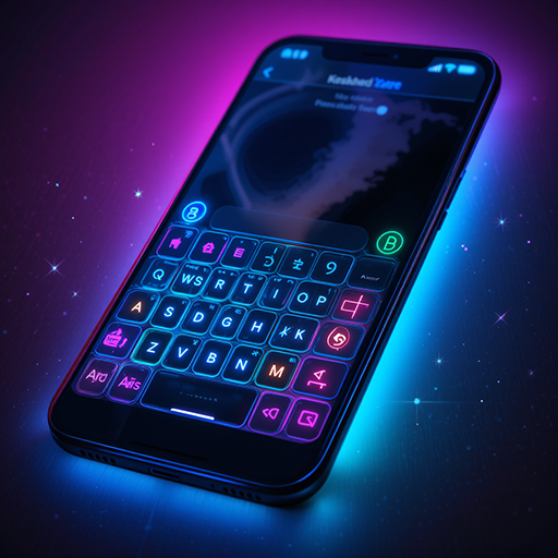 Led Keyboard - Emoji, Backlit