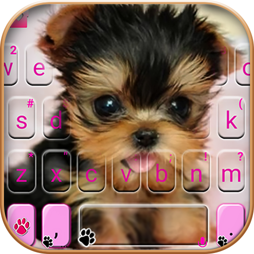 Cute Tongue Cup Puppy Keyboard