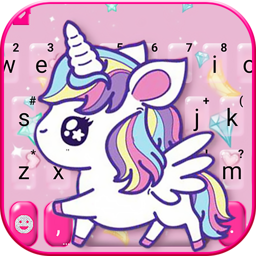 Cute Pink Unicorn Theme