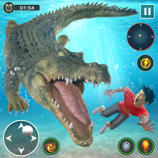 Animal Crocodile Attack Sim