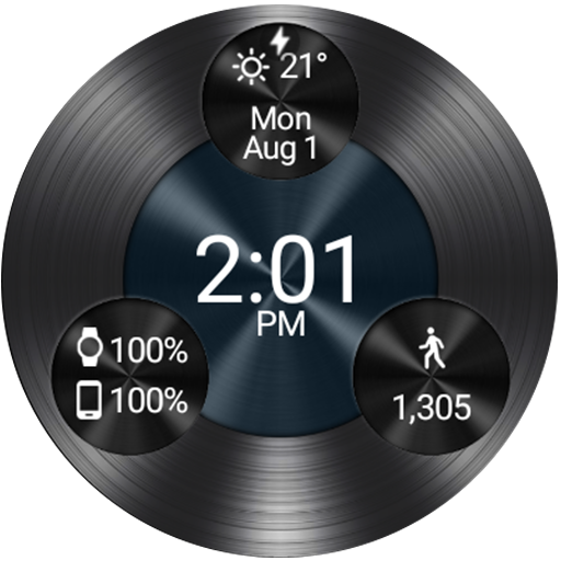 Black Metal 2 HD Watch Face