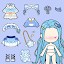 Vlinder Doll: เกมส์แต่งตัว