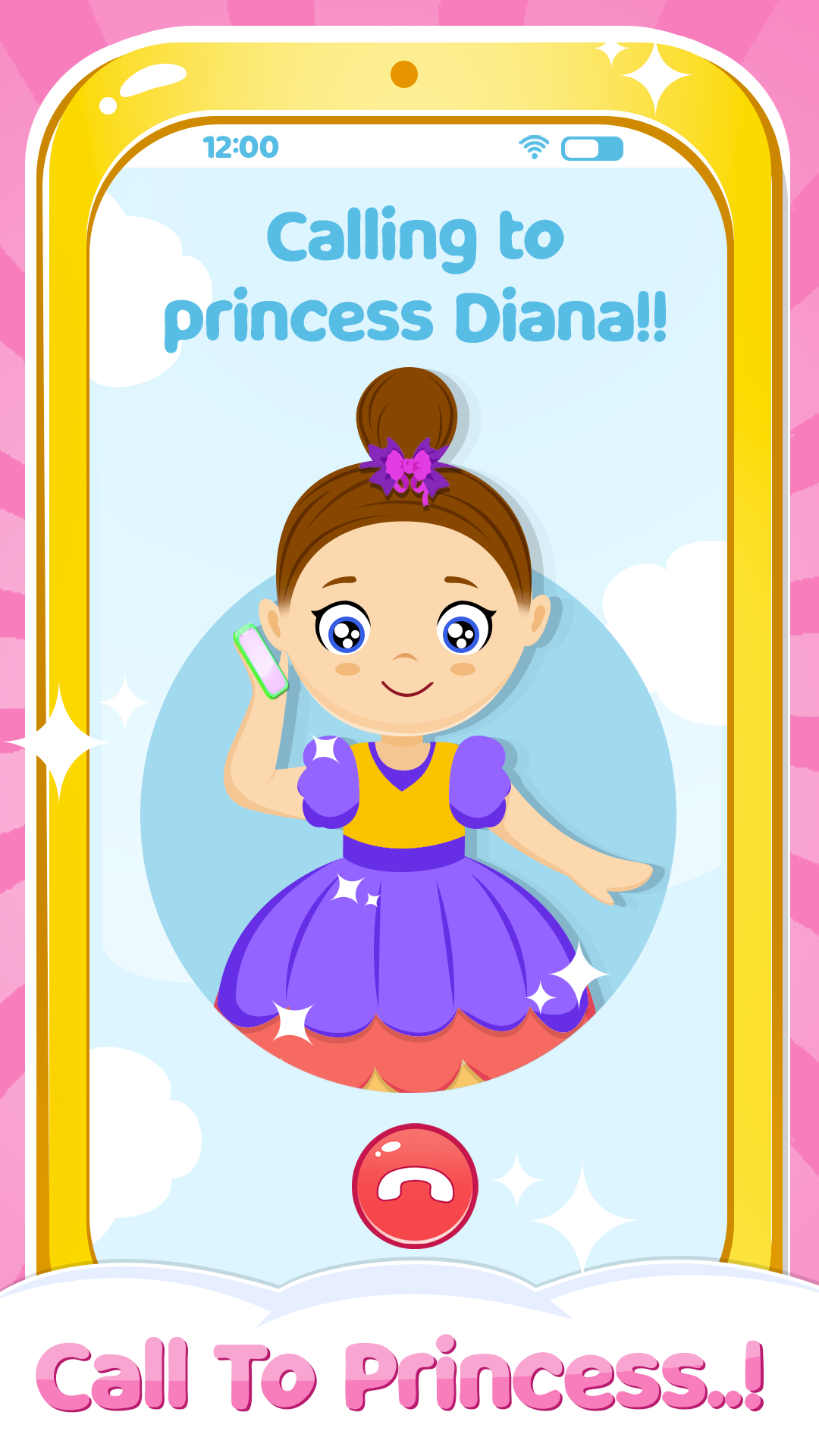 Play Baby princess phone game Online