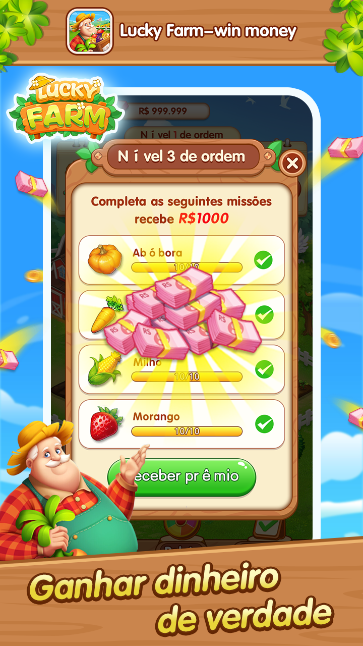 Baixar & Jogar Lucky Farm-win money no PC & Mac (Emulador)