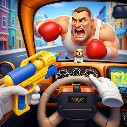Crazy Taxi Driver Game