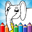 Easy coloring pages for kids