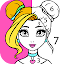 Girls Coloring Book - Color by Number for Girls