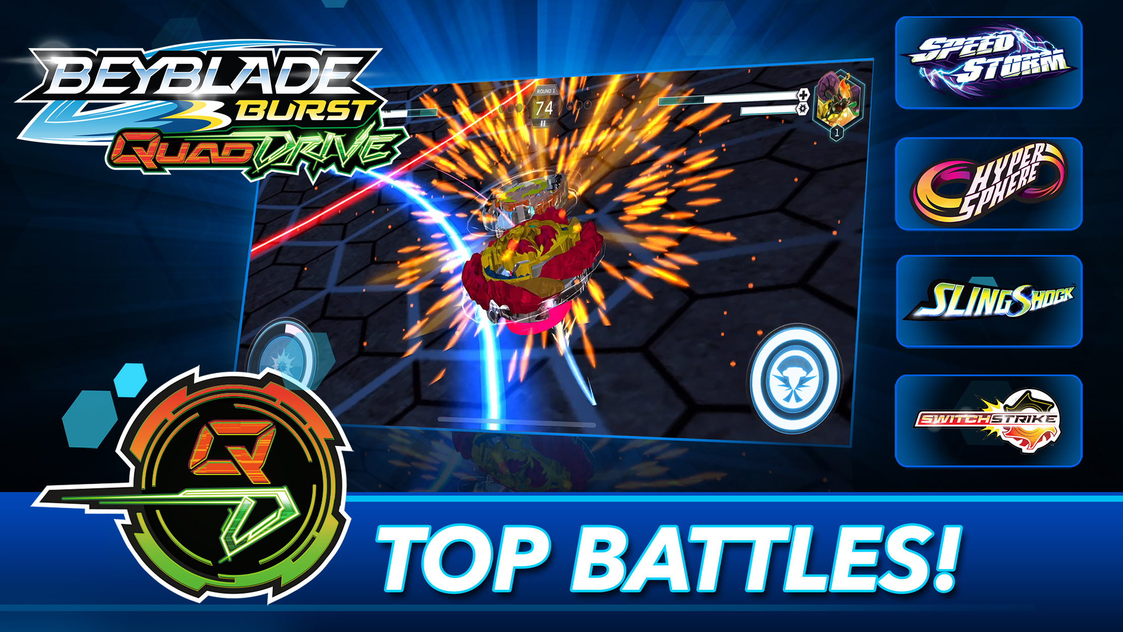 Скачайте и играйте в BEYBLADE BURST app на ПК или Mac (Эмулятор)