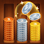 Pocket Sort: Coin Merge Puzzle