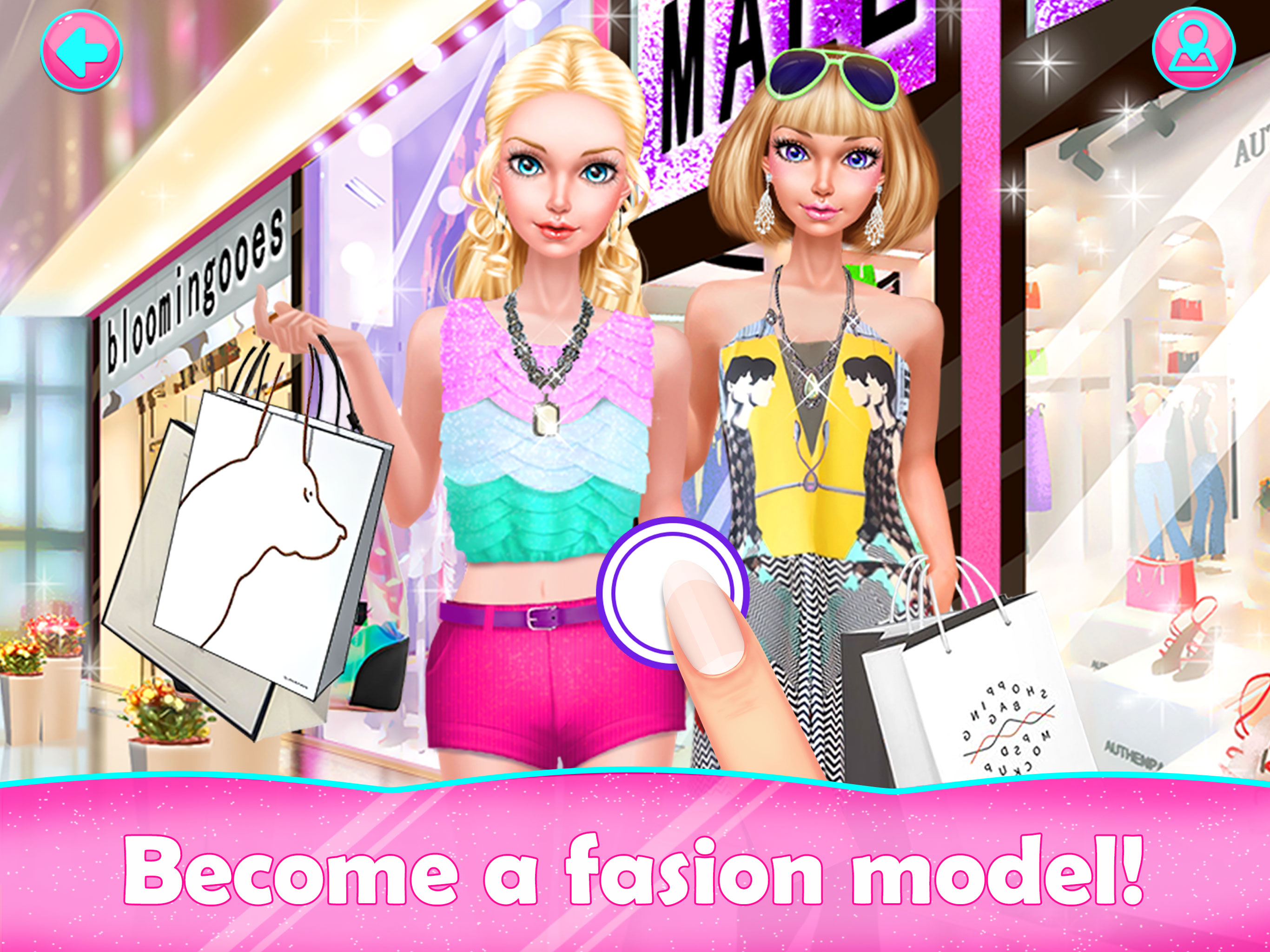 fashion doll dress up game Fashion Doll Shopping Day SPA #3 WEDDING & BALLERINAA DRESS Dress up Games  HayDay