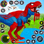 Graj Dino Hunter 3D Hunting Games na PC