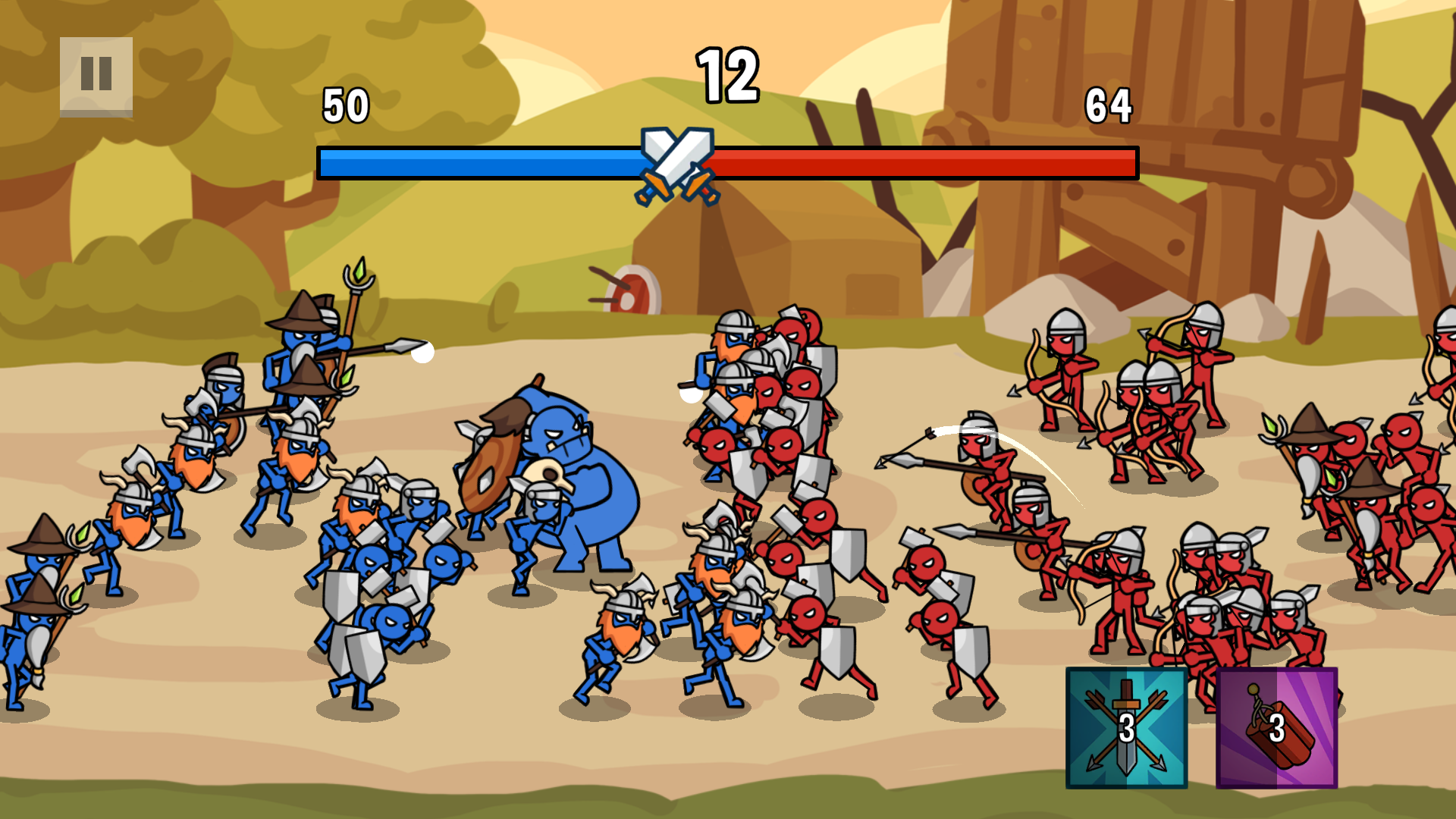 Play Stick Battle: War of Legions Online