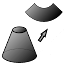 Flat pattern cone.