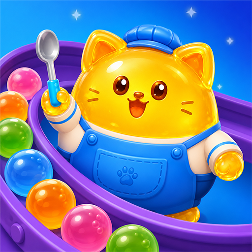 Jelly Cat Sort: Loop Puzzle