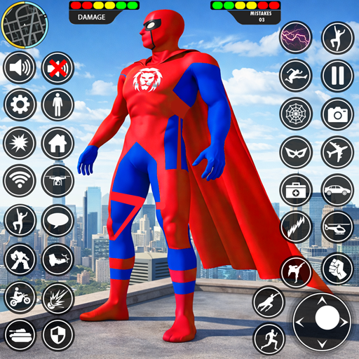 Speed Hero: Flying Spider Hero