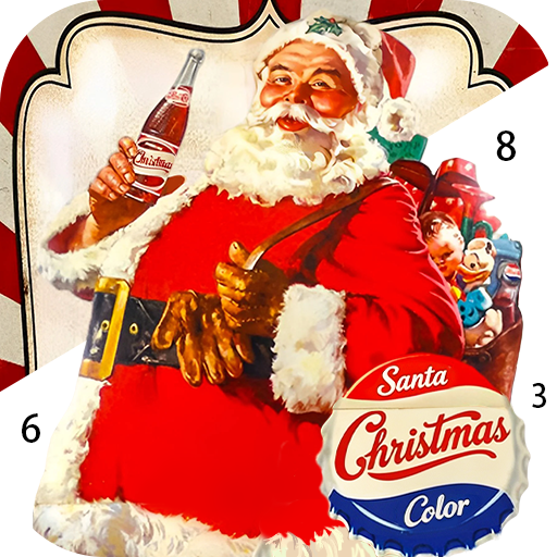 Christmas Santa Coloring Book