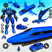 Играй Limo Car Game Robot Games на ПК