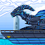 Dino Robot - Ninja Parasau : Dinosaur game