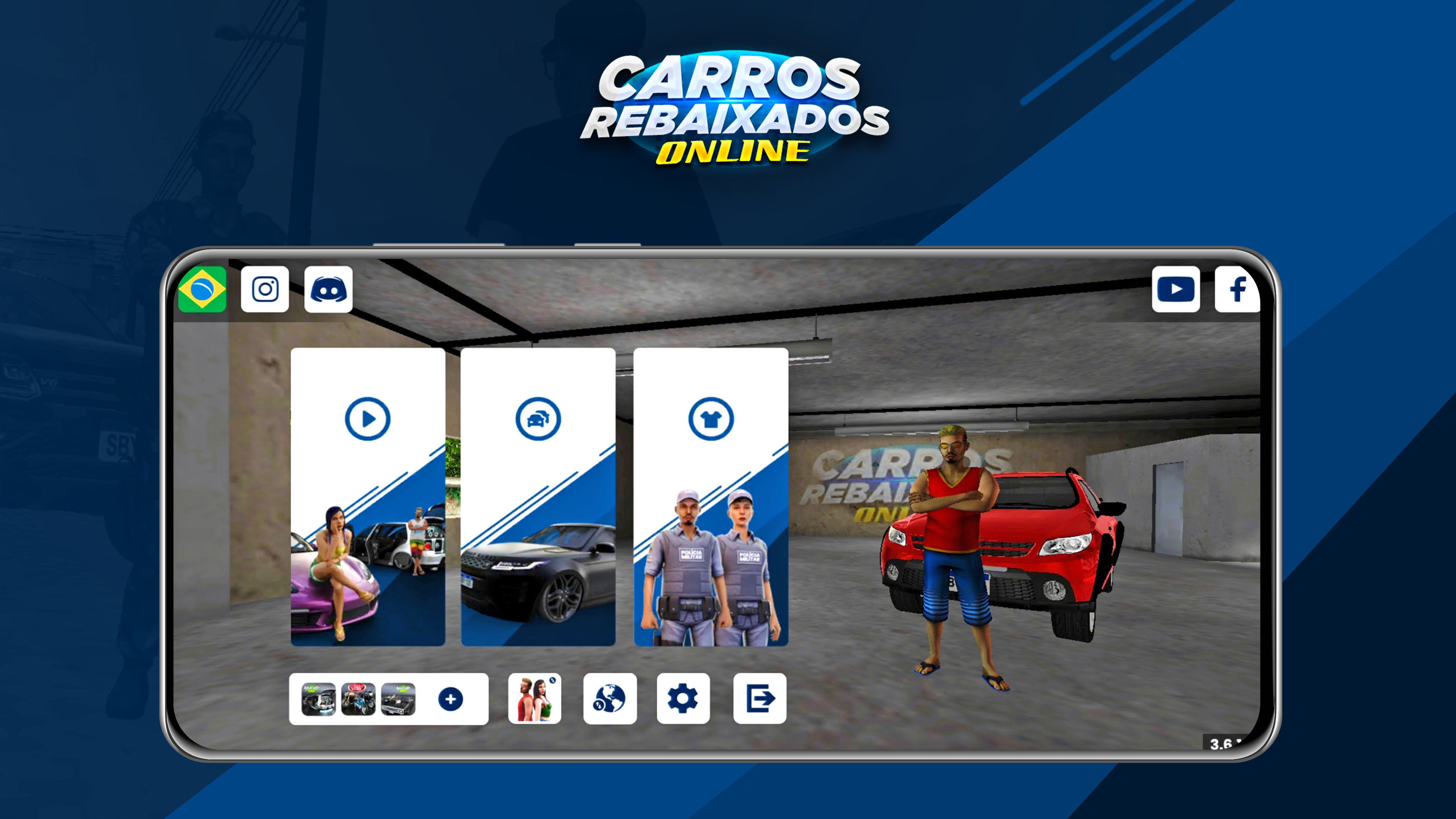 Download Jogos Carros Rebaixados BR android on PC